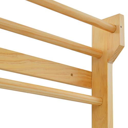 lyrlody- Escalera Gym de Madera, Escalera Gimnasio Pared 80x15,8x195 cm lyrlody- Escalera Gym de Madera, Escalera Gimnasio Pared 80x15,8x195 cm