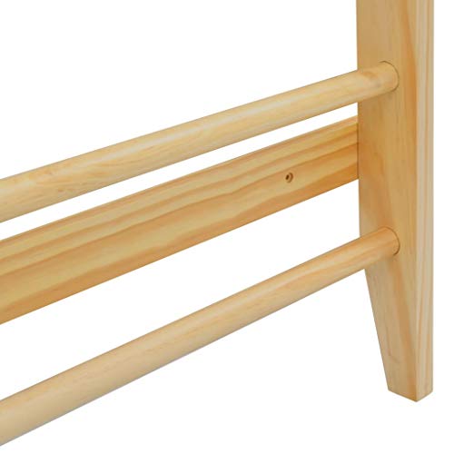 lyrlody- Escalera Gym de Madera, Escalera Gimnasio Pared 80x15,8x195 cm