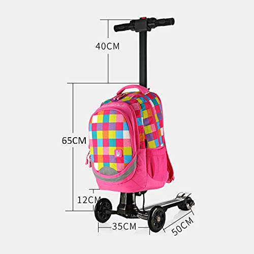 LYY Maleta de Varilla de Tiro eléctrica de 18 Pulgadas, Embarque de Bolso de Viaje de Scooter, 120 kg Carga / 12 km de Resistencia, Plegado rápido,Blue LYY Maleta de Varilla de Tiro eléctrica de 18 Pulgadas, Embarque de Bolso de Viaje de Scooter, 120 kg Carga / 12 km de Resistencia, Plegado rápido,Blue
