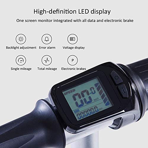 LYY Maleta eléctrica de 20 Pulgadas, Maleta Inteligente para Montar en Moto, 90 kg Carga de Carga/Barra de tracción telescópica Oculta, Vida útil de la batería 15-18 km,Darkgray LYY Maleta eléctrica de 20 Pulgadas, Maleta Inteligente para Montar en Moto, 90 kg Carga de Carga/Barra de tracción telescópica Oculta, Vida útil de la batería 15-18 km,Darkgray