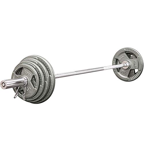 LYzpf Barra Pesas Recta Halterofilia Barras Hogar Gimnasio Musculacion Gym Barbell Bar para Culturismo Fitness Aparatos Gimnasia Equipo de Entrenamiento Fuerza Accesorios,1.2m-(2.5cm)