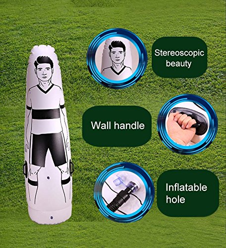 lzndeal 1.75 m Niños Adultos Inflables Fútbol Entrenamiento Goal Goal Keeper Air Soccer Train Dummy lzndeal 1.75 m Niños Adultos Inflables Fútbol Entrenamiento Goal Goal Keeper Air Soccer Train Dummy