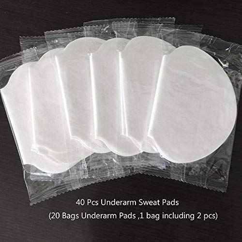 LZYMSZ 40 Piezas Almohadillas Para el Sudor de Axilas, Las Almohadillas Desechables Para el Sudor Combaten la Hiperhidrosis Para Hombres y Mujeres, Sin Perfume, Invisible, Cómodo (40 Piezas/20 Par) LZYMSZ 40 Piezas Almohadillas Para el Sudor de Axilas, Las Almohadillas Desechables Para el Sudor Combaten la Hiperhidrosis Para Hombres y Mujeres, Sin Perfume, Invisible, Cómodo (40 Piezas/20 Par)