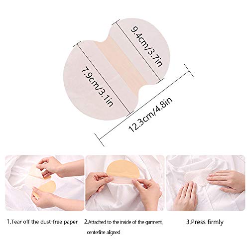 LZYMSZ 40 Piezas Almohadillas Para el Sudor de Axilas, Las Almohadillas Desechables Para el Sudor Combaten la Hiperhidrosis Para Hombres y Mujeres, Sin Perfume, Invisible, Cómodo (40 Piezas/20 Par) LZYMSZ 40 Piezas Almohadillas Para el Sudor de Axilas, Las Almohadillas Desechables Para el Sudor Combaten la Hiperhidrosis Para Hombres y Mujeres, Sin Perfume, Invisible, Cómodo (40 Piezas/20 Par)