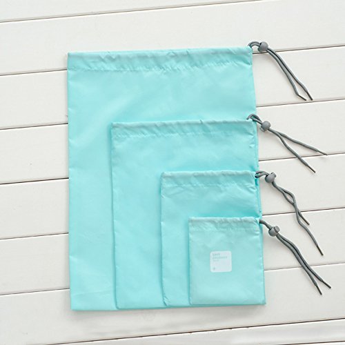 LZYMSZ 8 Piezas Nylon Lazo Bolsa Ropa Impermeable Bolso Viaje Bolsa Sucia Cable Bolsa ZapatosBolsa (8-PCS) LZYMSZ 8 Piezas Nylon Lazo Bolsa Ropa Impermeable Bolso Viaje Bolsa Sucia Cable Bolsa ZapatosBolsa (8-PCS)