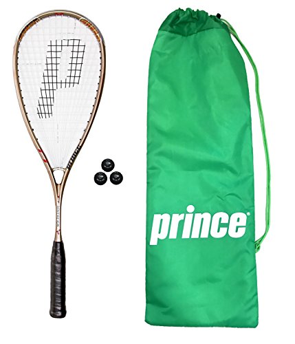 M D Trading Prince TT Soberano Raqueta de Squash + 3 Pelotas de Squash Dunlop Pro £185