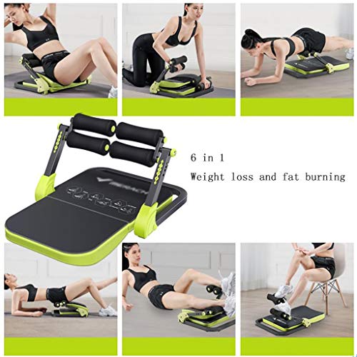 M-YN Aparato de Abdominales ABS y Total Body Smart 8 min Entrenamiento y Máquina Cardio Máquina Inteligente ABS y Total Body Workout Cardio Home Gym