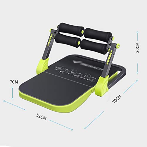 M-YN Aparato de Abdominales ABS y Total Body Smart 8 min Entrenamiento y Máquina Cardio Máquina Inteligente ABS y Total Body Workout Cardio Home Gym