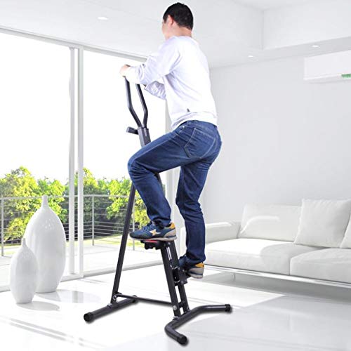 M-YN Máquina de Ejercicio Vertical 330LBS LCD Máquina escaladora Plegable Máquina de Escalada de Fitness Escalador Vertical for Gimnasio en casa