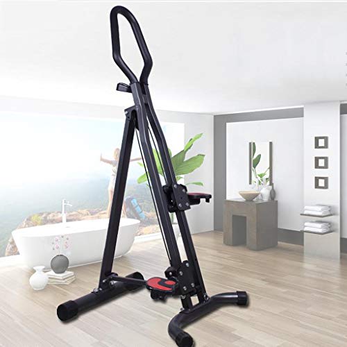 M-YN Máquina de Ejercicio Vertical 330LBS LCD Máquina escaladora Plegable Máquina de Escalada de Fitness Escalador Vertical for Gimnasio en casa