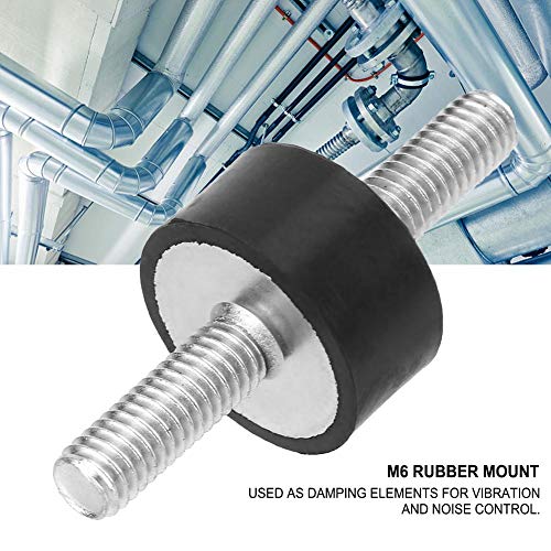 M6 Soportes de goma macho antivibración - 4pcs M6 Soportes de goma macho antivibración Silentblock Car Boat Bobbins(VV20*10 M6*18) M6 Soportes de goma macho antivibración - 4pcs M6 Soportes de goma macho antivibración Silentblock Car Boat Bobbins(VV20*10 M6*18)