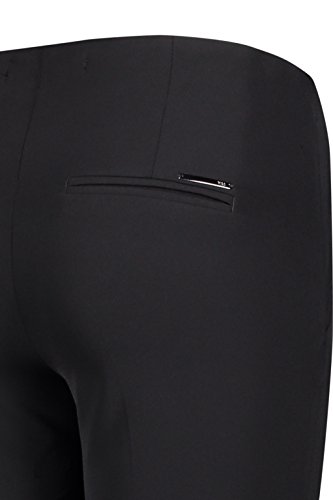 MAC Anna - Pantalón de pierna recta para mujer negro 44W x 28L