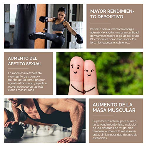 Maca andina capsulas 5000 mg con Zinc, Ginkgo y Vitamina B6 | Código Nacional Farmacia 193338.6 | Cápsulas vegetales | Aumenta nivel de energía y rendimiento | Tratamiento hasta 3 meses | NAVIT PLUS. Maca andina capsulas 5000 mg con Zinc, Ginkgo y Vitamina B6 | Código Nacional Farmacia 193338.6 | Cápsulas vegetales | Aumenta nivel de energía y rendimiento | Tratamiento hasta 3 meses | NAVIT PLUS.