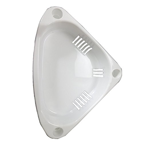Macallen Estantería de Almacenamiento para Esquina de Baño o Cocina (Resistente a la Corrosión, 4 Estantes) Macallen Estantería de Almacenamiento para Esquina de Baño o Cocina (Resistente a la Corrosión, 4 Estantes)