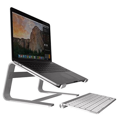 Macally ASTAND soporte de aluminio para portátiles Apple MacBook, MacBook Air, MacBook Pro y cualquier otro portátil de entre 10” y 17"