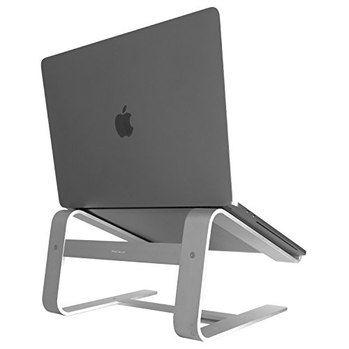 Macally ASTAND soporte de aluminio para portátiles Apple MacBook, MacBook Air, MacBook Pro y cualquier otro portátil de entre 10” y 17"