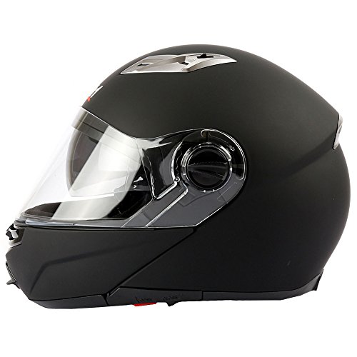 Mach1 Casco abatible para moto con parasol integrado, tallas XS a XXL