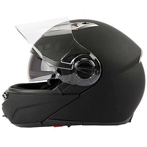 Mach1 Casco abatible para moto con parasol integrado, tallas XS a XXL