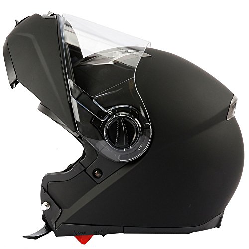 Mach1 Casco abatible para moto con parasol integrado, tallas XS a XXL