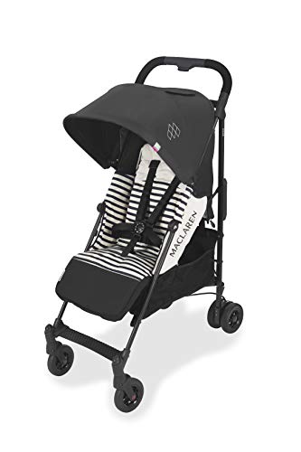 Maclaren Quest Arc Silla de paseo - Ideal para recién nacidos y niños de hasta 25 kg. Capota extensible e impermeable con FPU 50+, asiento multiposición y suspensión en las cuatro ruedas