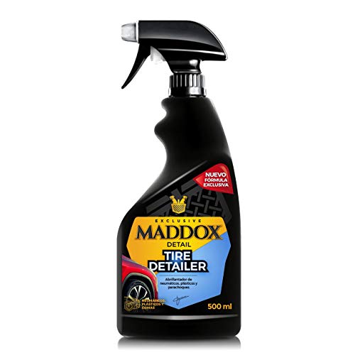 Maddox Detail - Tire Detailer - Abrillantador de Neumáticos, Plásticos, Gomas de Exterior (500ml) Maddox Detail - Tire Detailer - Abrillantador de Neumáticos, Plásticos, Gomas de Exterior (500ml)