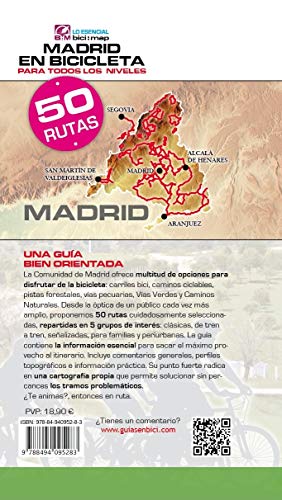 Madrid en bicicleta: 50 rutas para todos los niveles: 26 (Bici:map)
