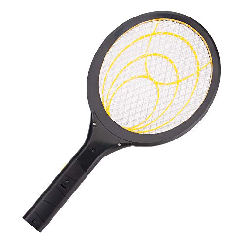 Mafiti Raqueta eléctrica Abeja. Superficie Multicapa Que Garantiza Seguridad y Facilidad de Uso. para Exterior e Interior, Amarillo Mafiti Raqueta eléctrica Abeja. Superficie Multicapa Que Garantiza Seguridad y Facilidad de Uso. para Exterior e Interior, Amarillo