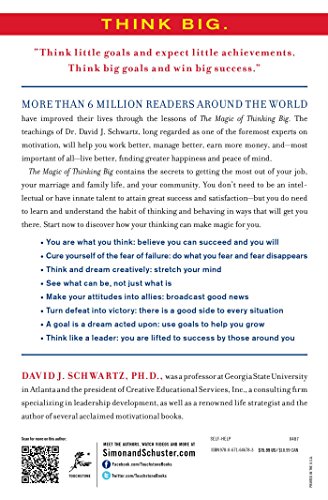MAGIC OF THINKING BIG (A fireside book) MAGIC OF THINKING BIG (A fireside book)
