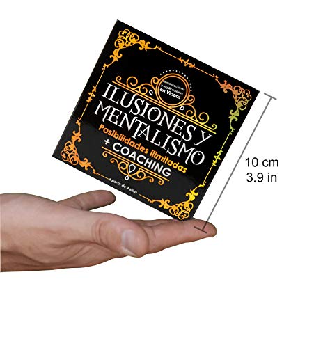 MAGIC SECRET - Caja de Magia para Adultos - Mentalismo e ilusionismo - +35 Trucos de Magia Profesionales - a Partir de 9 años - 60 vídeos explicativos (App) + 5 Accesorios + Entrenamiento