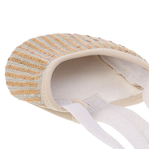 MagiDeal 1 Par Zapatos de Danza Ballet Gimnasia Rítmica para Mujeres Niñas Pies Cómodo Bien Protegido Seguridad - S MagiDeal 1 Par Zapatos de Danza Ballet Gimnasia Rítmica para Mujeres Niñas Pies Cómodo Bien Protegido Seguridad - S