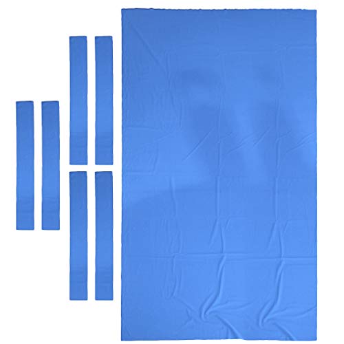 MagiDeal 1 Pieza Tela para Mesa de Billar/Lana Tapetes, 7/8 Pies para Elegir - Azul, 8 pies MagiDeal 1 Pieza Tela para Mesa de Billar/Lana Tapetes, 7/8 Pies para Elegir - Azul, 8 pies