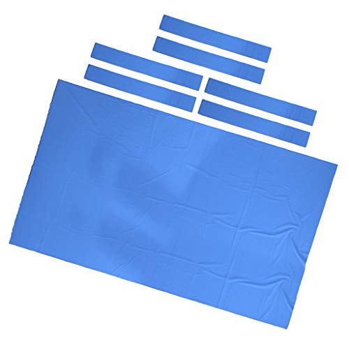 MagiDeal 1 Pieza Tela para Mesa de Billar/Lana Tapetes, 7/8 Pies para Elegir - Azul, 8 pies MagiDeal 1 Pieza Tela para Mesa de Billar/Lana Tapetes, 7/8 Pies para Elegir - Azul, 8 pies