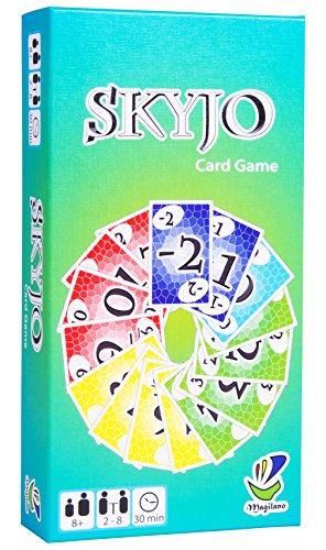 Magilano SKYJO Juego de Cartas definitivo para niños y Adultos.