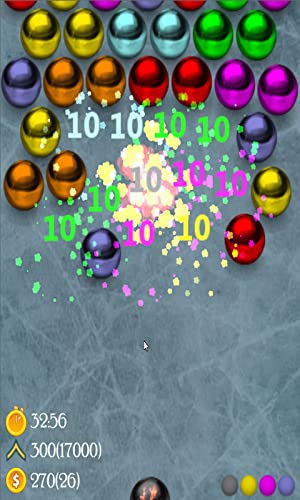 "Magnetic balls" puzzle game