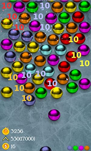 "Magnetic balls" puzzle game
