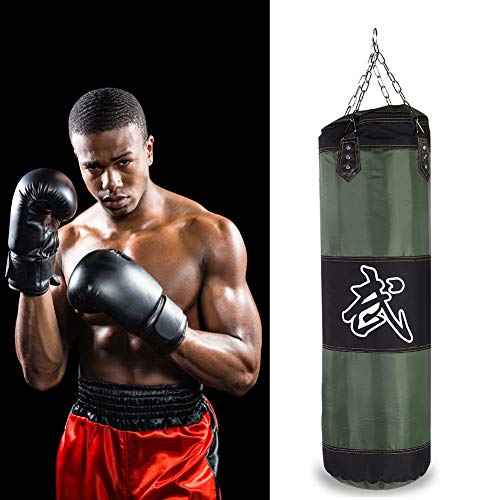 MAGT Bolso Pesado De Boxeo Duradero, Saco De Arena con Saco De Arena Funcional Bolsa De Entrenamiento Vacío De Boxeo Gancho Kick Fight Karate Bolsa De Arena para Entrenar Ejercicio Físico Y Deportivo MAGT Bolso Pesado De Boxeo Duradero, Saco De Arena con Saco De Arena Funcional Bolsa De Entrenamiento Vacío De Boxeo Gancho Kick Fight Karate Bolsa De Arena para Entrenar Ejercicio Físico Y Deportivo