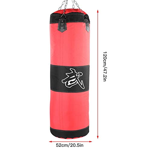 MAGT Bolso Pesado De Boxeo Duradero, Saco De Arena con Saco De Arena Funcional Bolsa De Entrenamiento Vacío De Boxeo Gancho Kick Fight Karate Bolsa De Arena para Entrenar Ejercicio Físico Y Deportivo