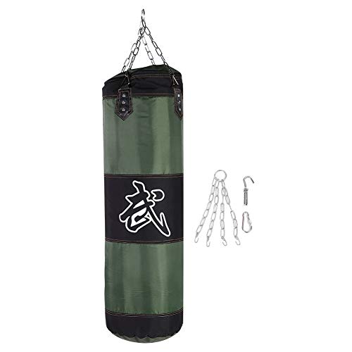 MAGT Bolso Pesado De Boxeo Duradero, Saco De Arena con Saco De Arena Funcional Bolsa De Entrenamiento Vacío De Boxeo Gancho Kick Fight Karate Bolsa De Arena para Entrenar Ejercicio Físico Y Deportivo