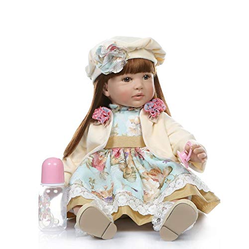 MAIDEDOLL Reborn MuƱecas de bebƩ de Vinilo de Silicona Suave Realista ReciƩn Panda Coat Negro Zapatos de Pantalones Nacido para niƱos Mayores de 3 aƱos Juguete (60CM) MAIDEDOLL Reborn MuƱecas de bebƩ de Vinilo de Silicona Suave Realista ReciƩn Panda Coat Negro Zapatos de Pantalones Nacido para niƱos Mayores de 3 aƱos Juguete (60CM)