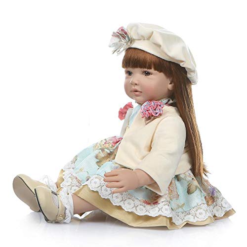 MAIDEDOLL Reborn MuƱecas de bebƩ de Vinilo de Silicona Suave Realista ReciƩn Panda Coat Negro Zapatos de Pantalones Nacido para niƱos Mayores de 3 aƱos Juguete (60CM) MAIDEDOLL Reborn MuƱecas de bebƩ de Vinilo de Silicona Suave Realista ReciƩn Panda Coat Negro Zapatos de Pantalones Nacido para niƱos Mayores de 3 aƱos Juguete (60CM)