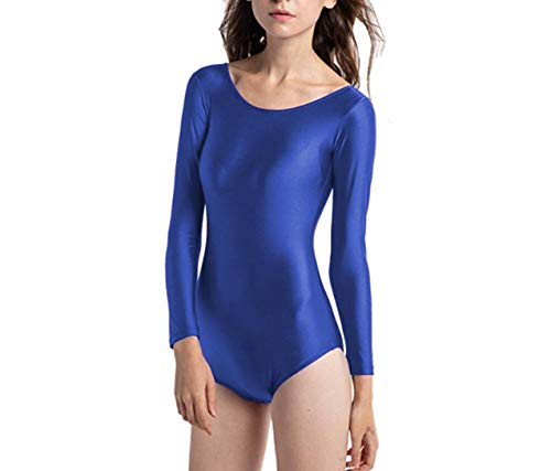 Maillot de Danza Ballet (Azul, XL)