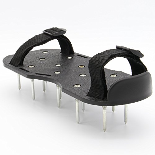 Maison & White Zapatos para airear el césped | Correas ajustables | Tamaño universal para todos los zapatos | Para un césped exuberante saludable Maison & White Zapatos para airear el césped | Correas ajustables | Tamaño universal para todos los zapatos | Para un césped exuberante saludable