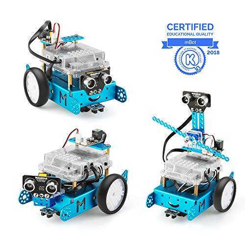 Makeblock mBot Paquete de Complementos, Servo Pack, Robot 3-en-1 Paquete Adicional, 3 Gatos 3 Formas, Gato Que Baila, Gato Que Sacude la Cabeza, Gato Que Emite Luz