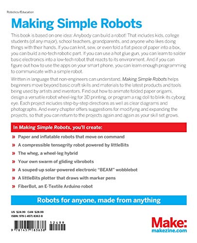 Making Simple Robots: Exploring Cutting-Edge Robotics with Everyday Stuff