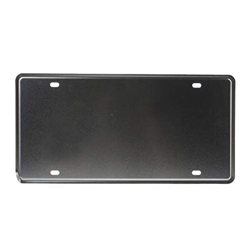 Mallalah - Placa de matrícula digital de metal para pared, placa de estaño, café, pub, bares, tienda, póster, 15 x 30 cm, decoración de moto coche carretera 66 (B)