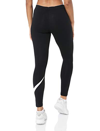 Mallas/NIKE:NIKE Club Legging Logo 2 M Black/White