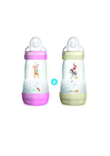 MAM - Biberones anticólico para bebé (de 0 a 6 meses, 2 x 260 ml) (5442895) MAM - Biberones anticólico para bebé (de 0 a 6 meses, 2 x 260 ml) (5442895)