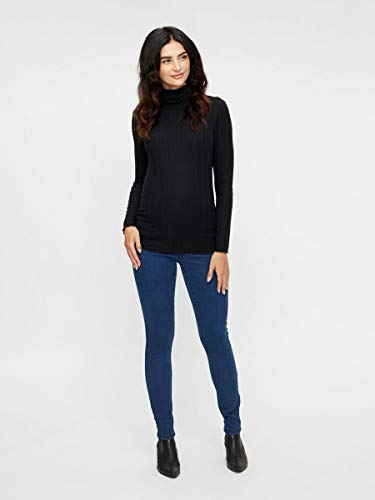 MAMALICIOUS MLZIBO Slim Dark Blue Jeggings A. Leggings, Azul, L para Mujer MAMALICIOUS MLZIBO Slim Dark Blue Jeggings A. Leggings, Azul, L para Mujer