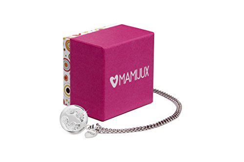 MAMIJUX Llamador de ángeles pequeños PIES con Cadena de Acero MAMIJUX Llamador de ángeles pequeños PIES con Cadena de Acero