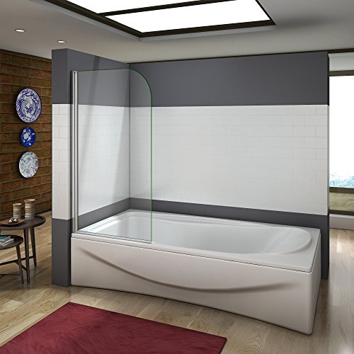Mampara Bañera Abatible 1 Hoja Pivotante Cristal 5mm Antical 80x140cm Mampara Bañera Abatible 1 Hoja Pivotante Cristal 5mm Antical 80x140cm